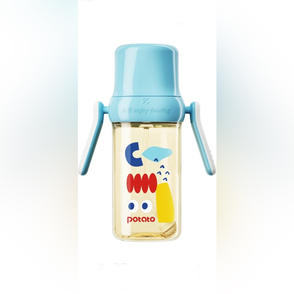 Learner 10ozCup🥤w Straw & Handle for Baby👶🏽 1yr Water Bottle🍼w Weighted Ball